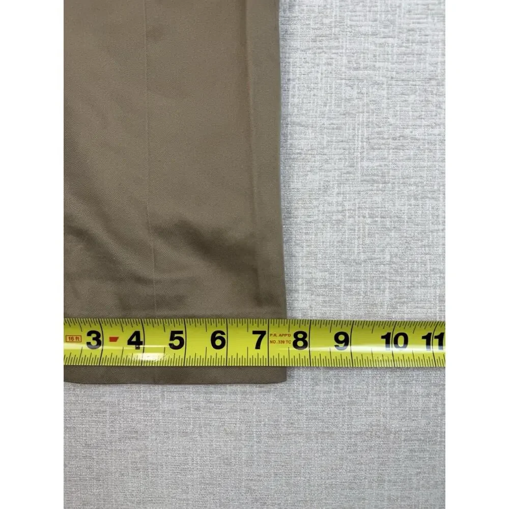 Banana Republic Men’s Chino Pants 30x32 Tailored Slim Fit Non-Iron Khaki